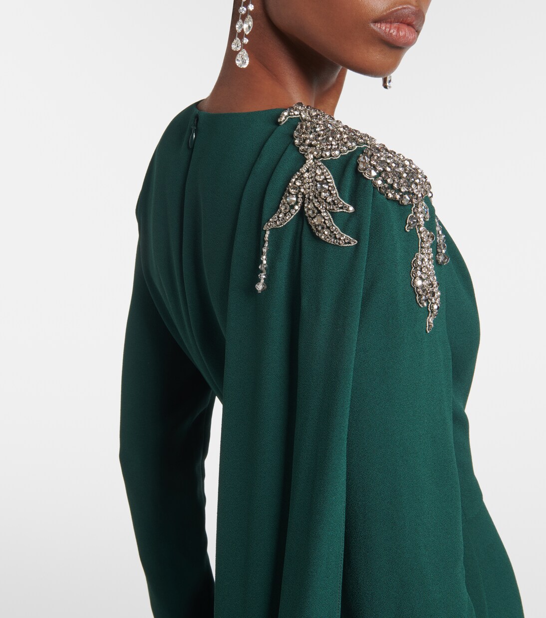 Robe longue à ornements | Erdem