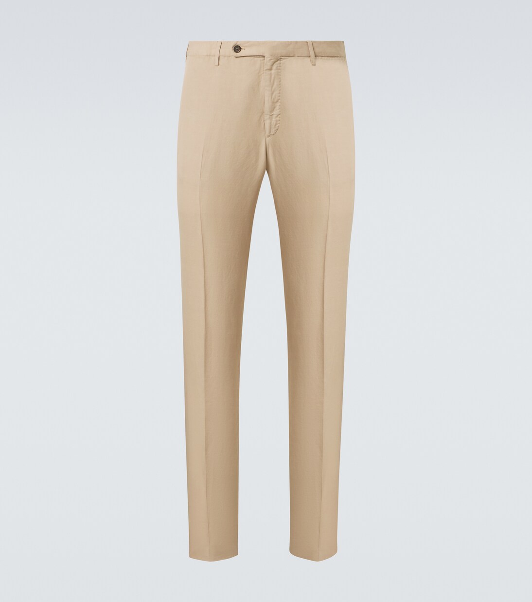 Gerade Hose aus Leinen und Baumwolle | Slowear