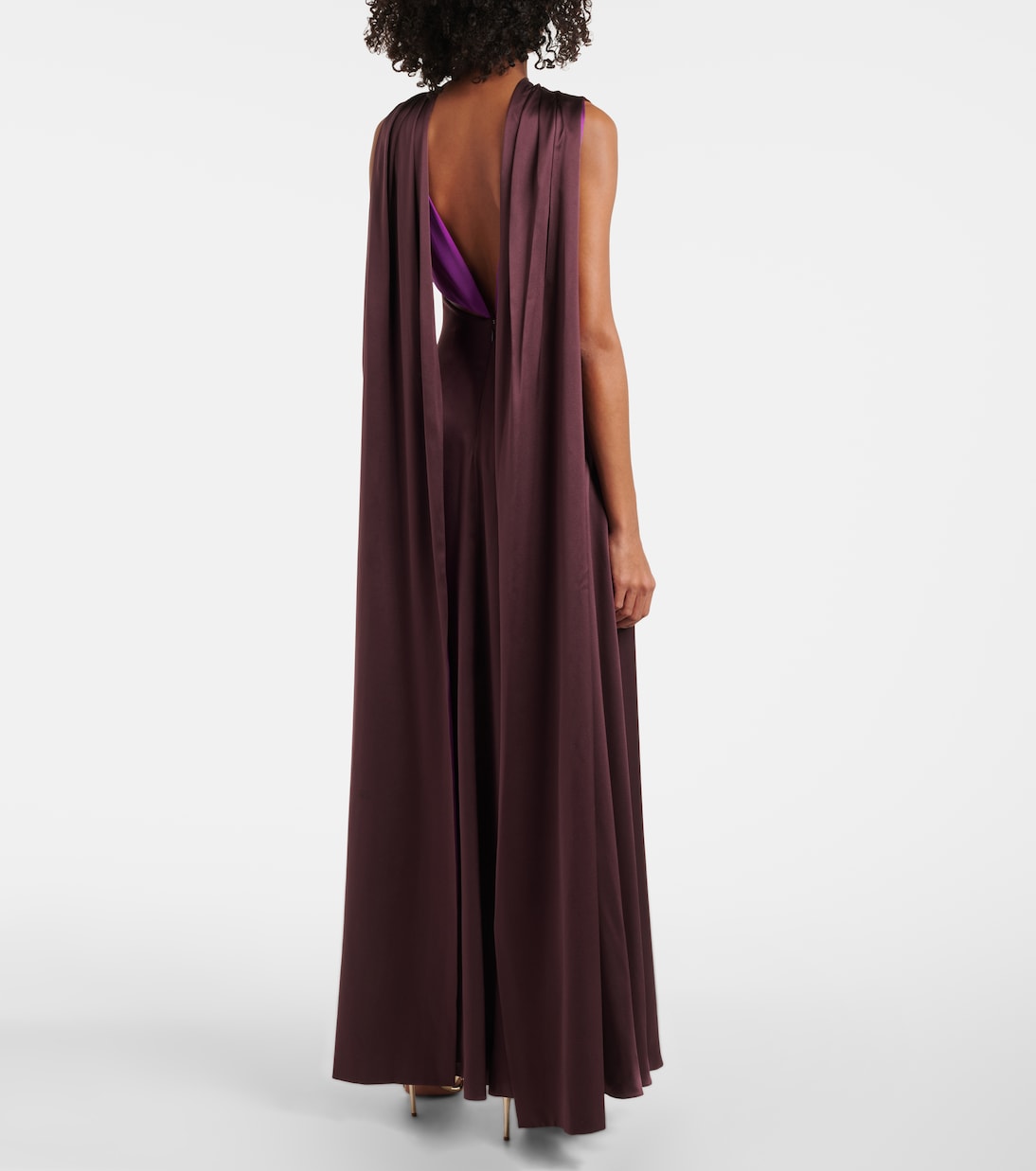 Abito lungo Amanita in seta | Roksanda