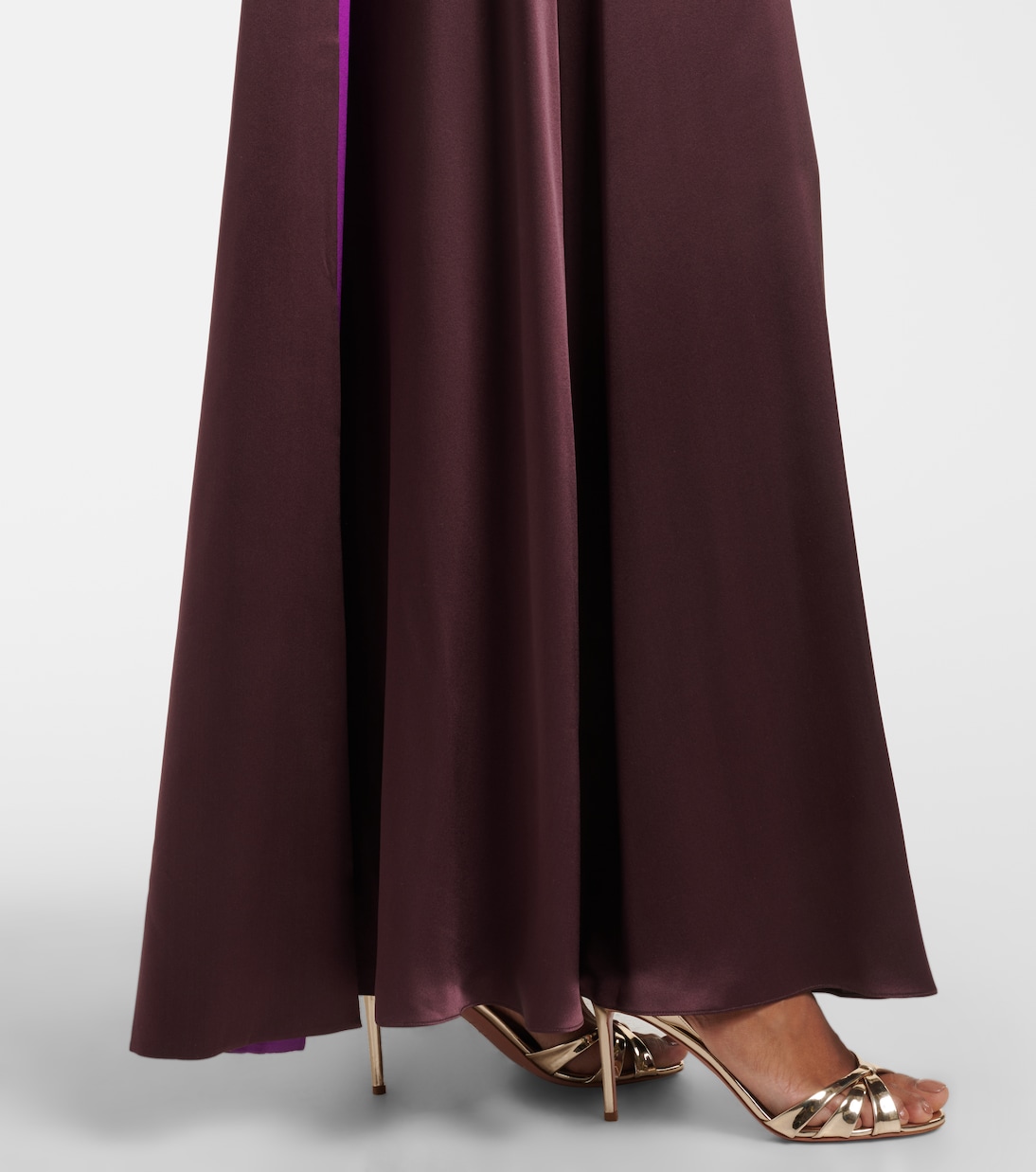 Abito lungo Amanita in seta | Roksanda