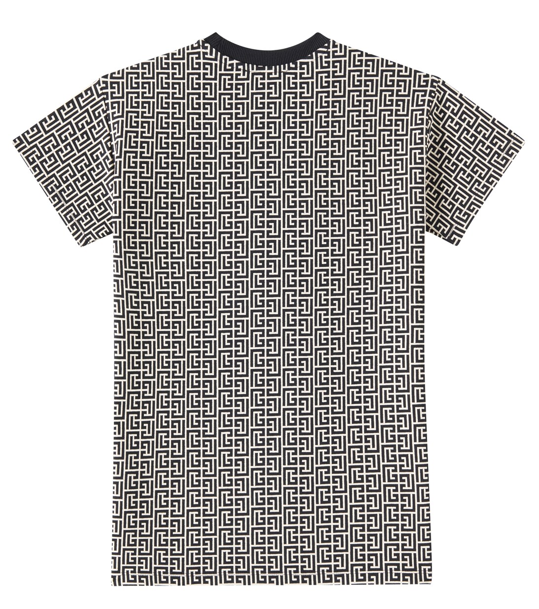Cotton-blend jersey dress | Balmain Kids