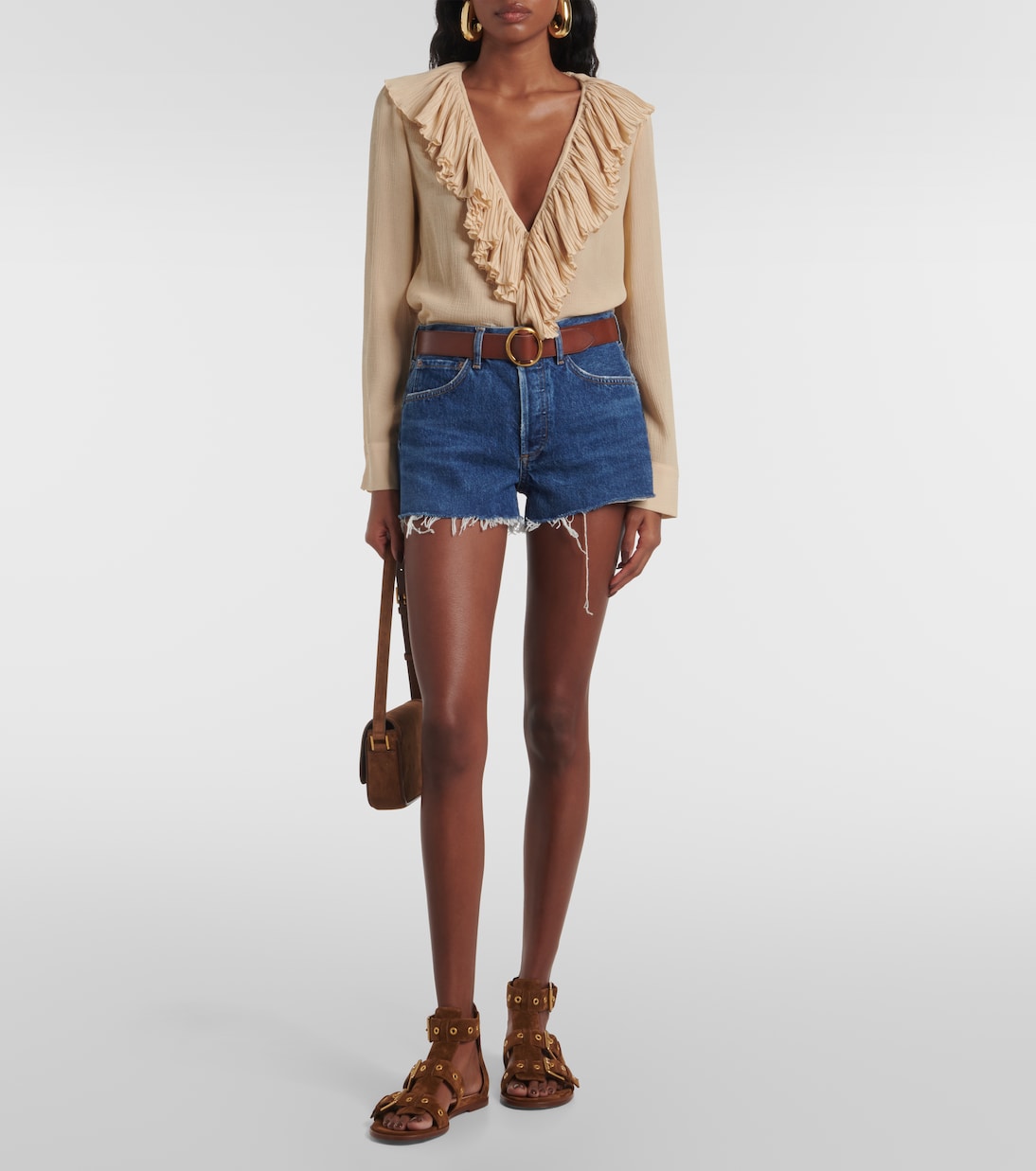 Suede sandals | Gianvito Rossi