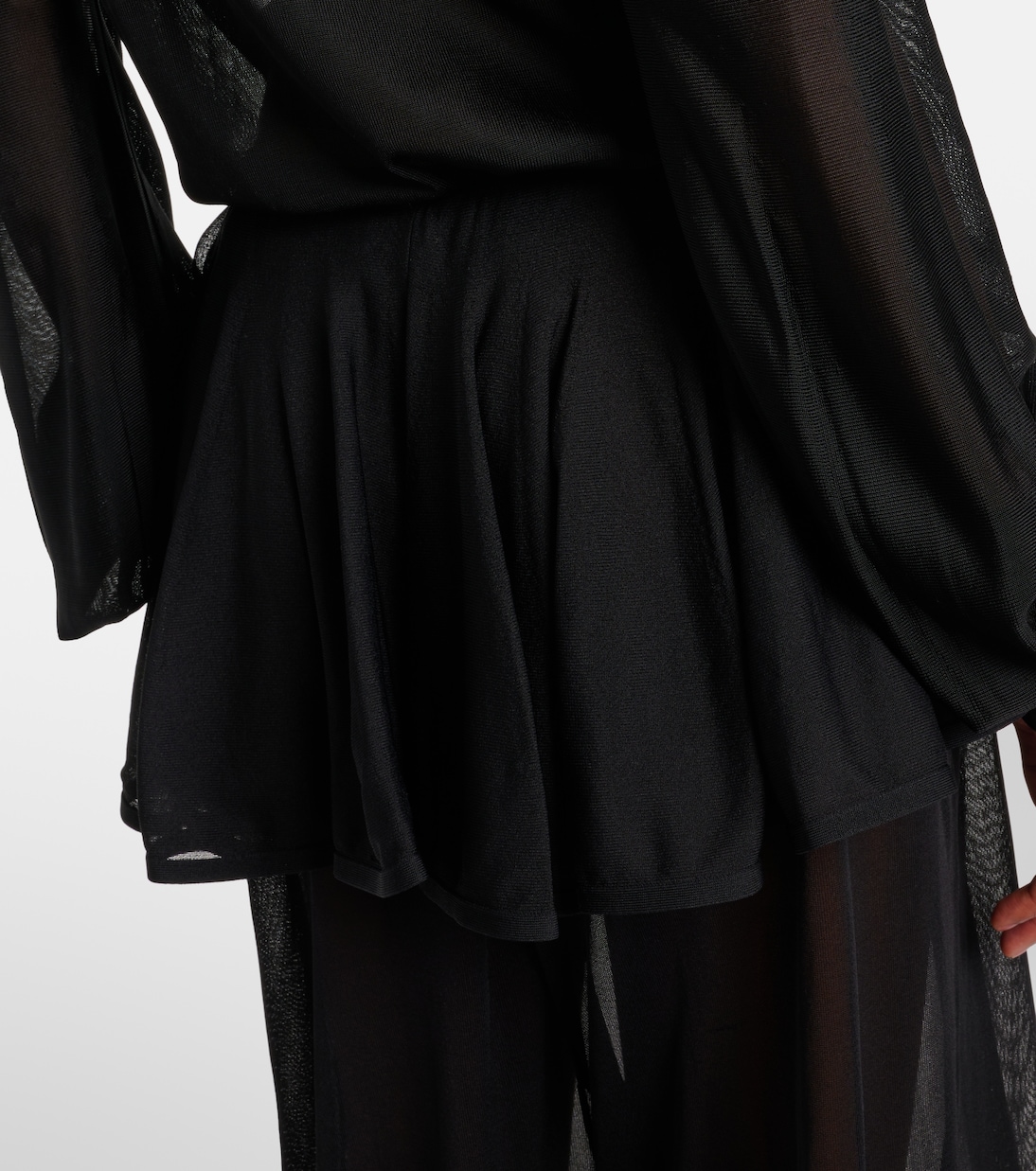 Pantalon ample à taille mi-haute | Alaïa