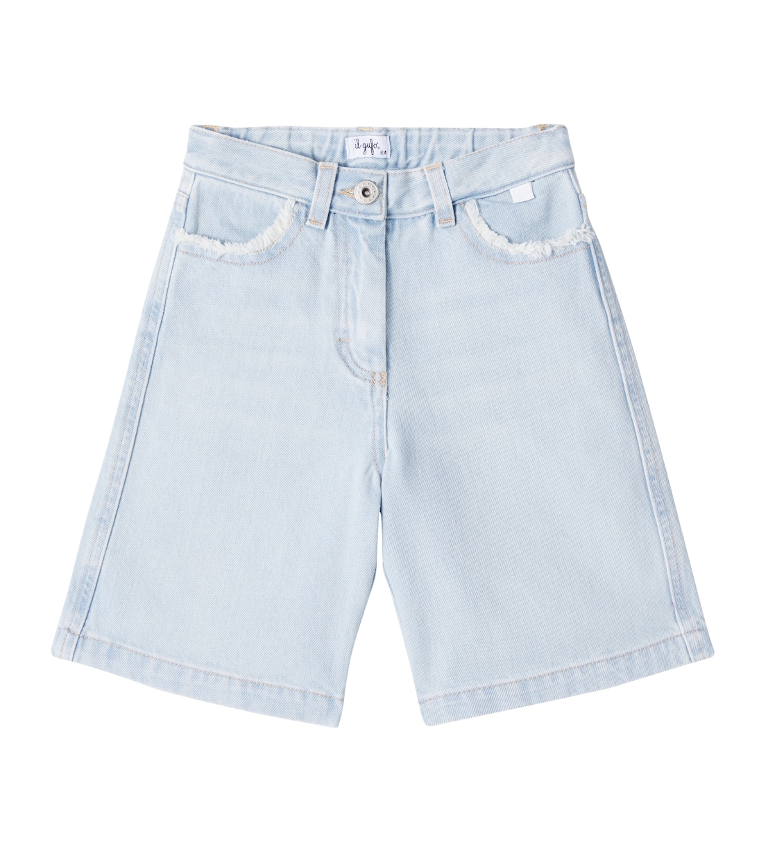 Denim Bermuda shorts | Il Gufo