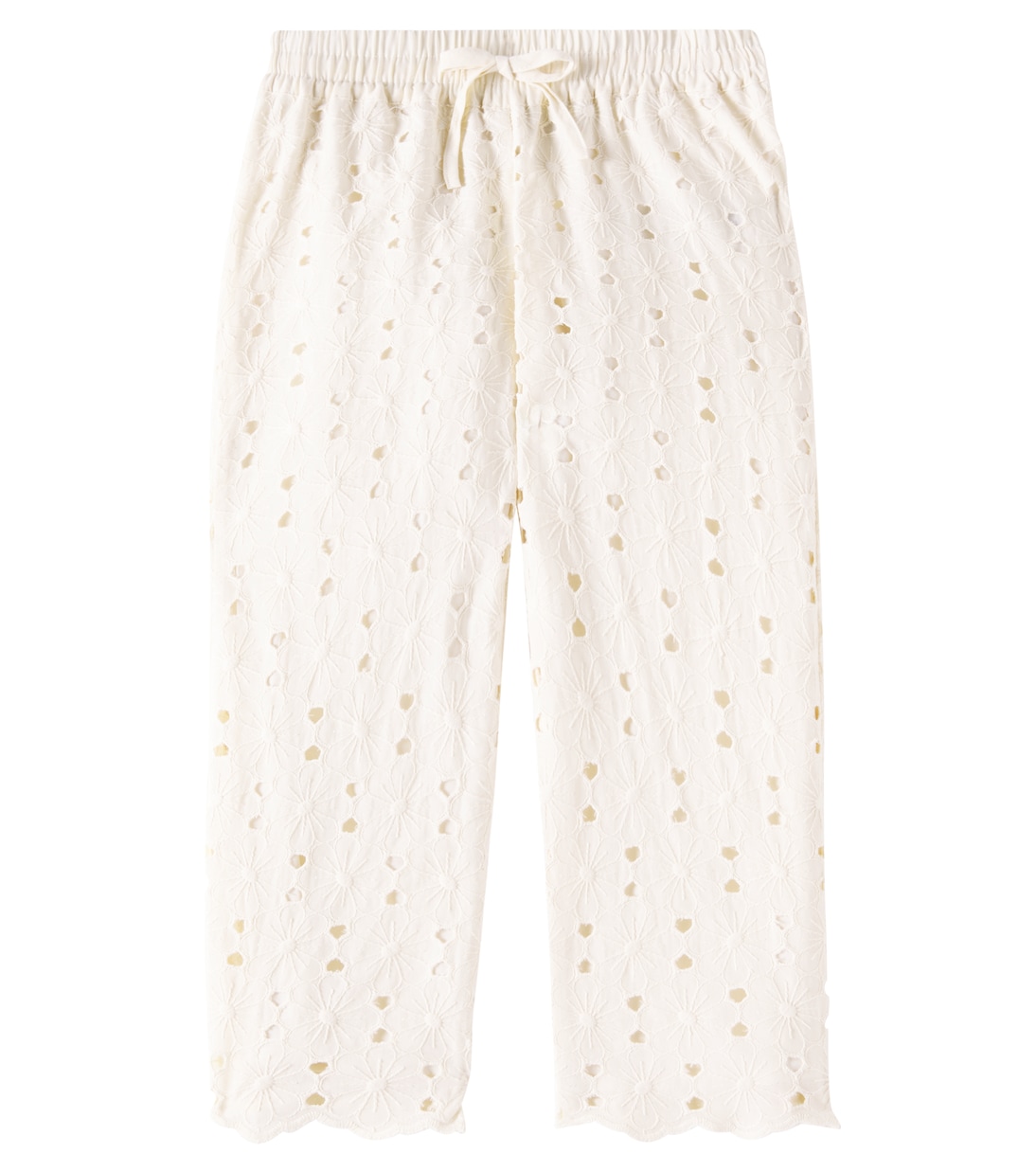 Creta embroidered cotton-blend pants | The New Society