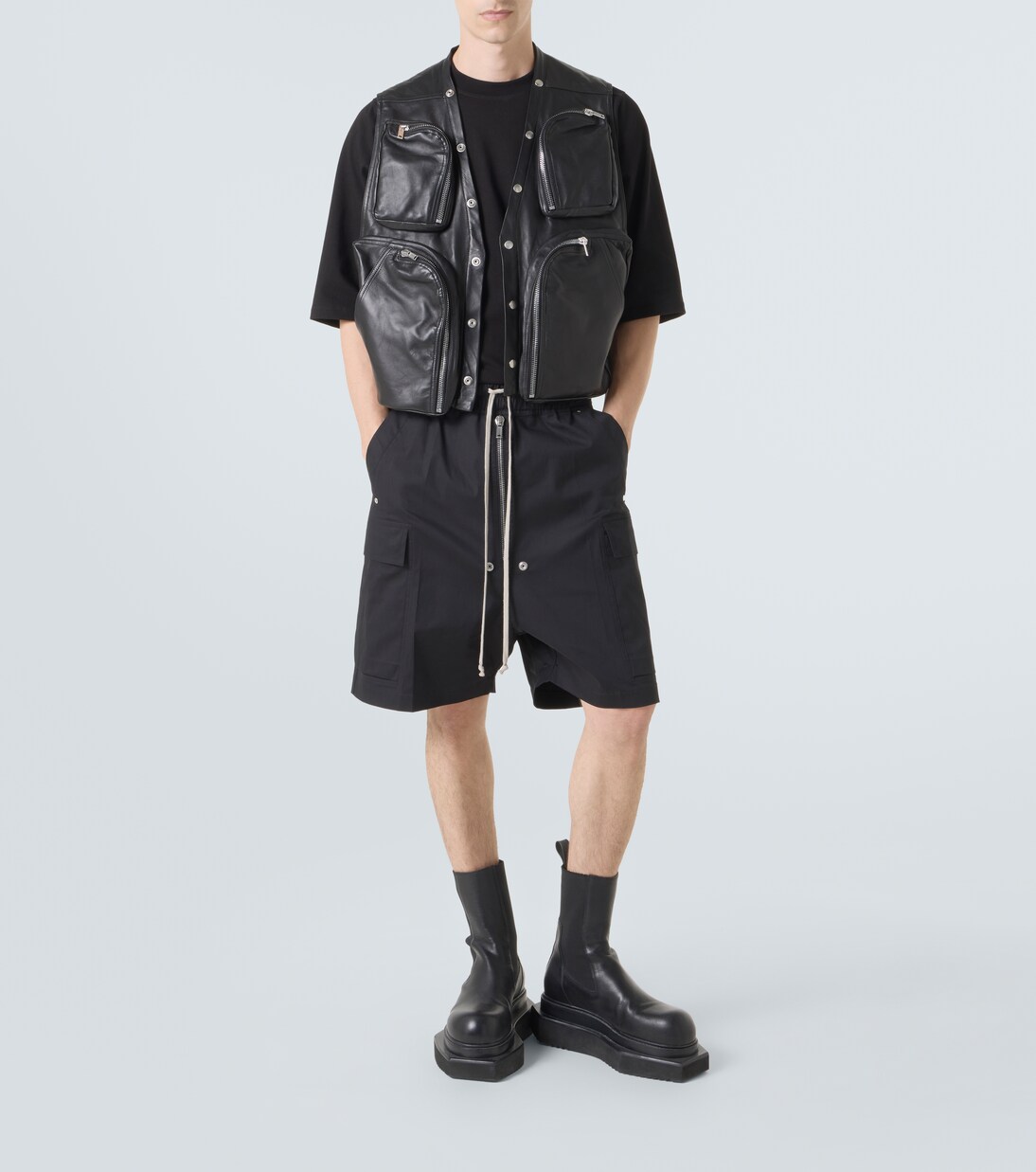 T-Shirt Jumbo aus Baumwoll-Jersey | Rick Owens