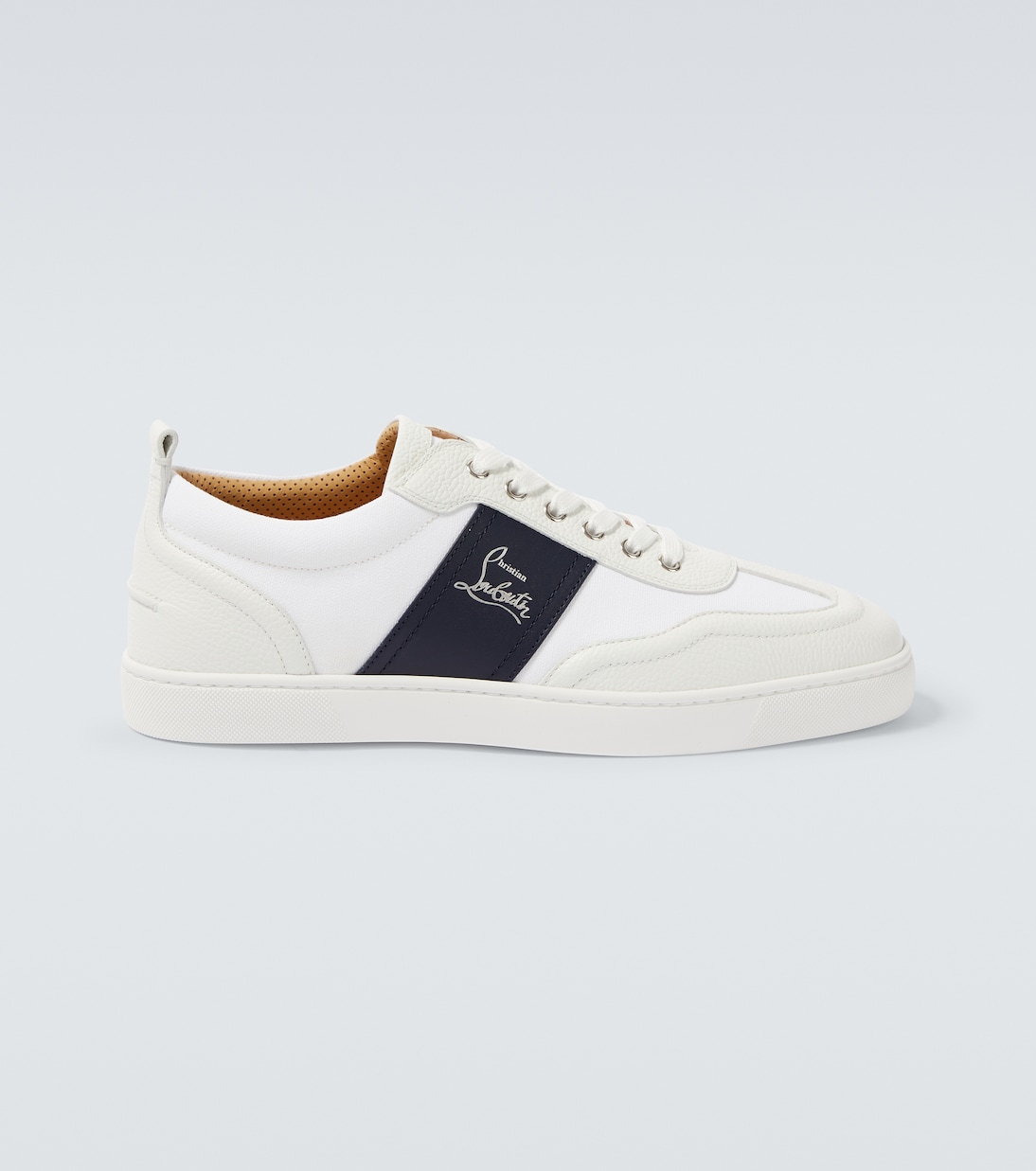 Sneakers Retro aus Leder und Canvas | Christian Louboutin