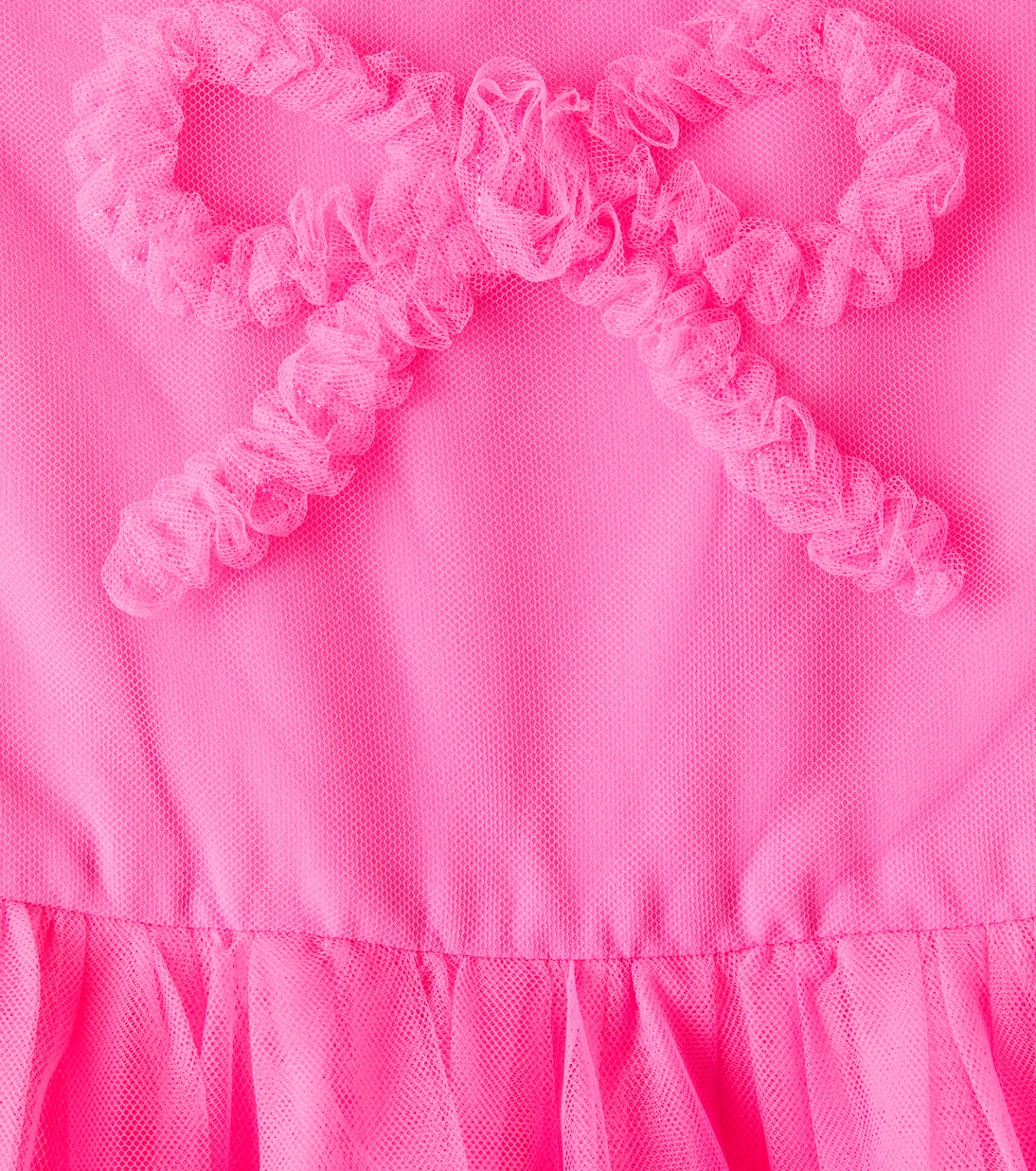 Bow tulle dress | Self-Portrait Kids