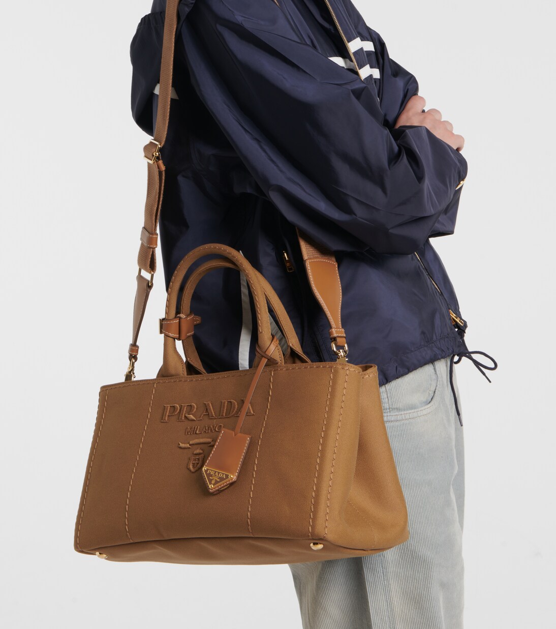 Tote Bag Prada Jardinière aus Canvas | Prada