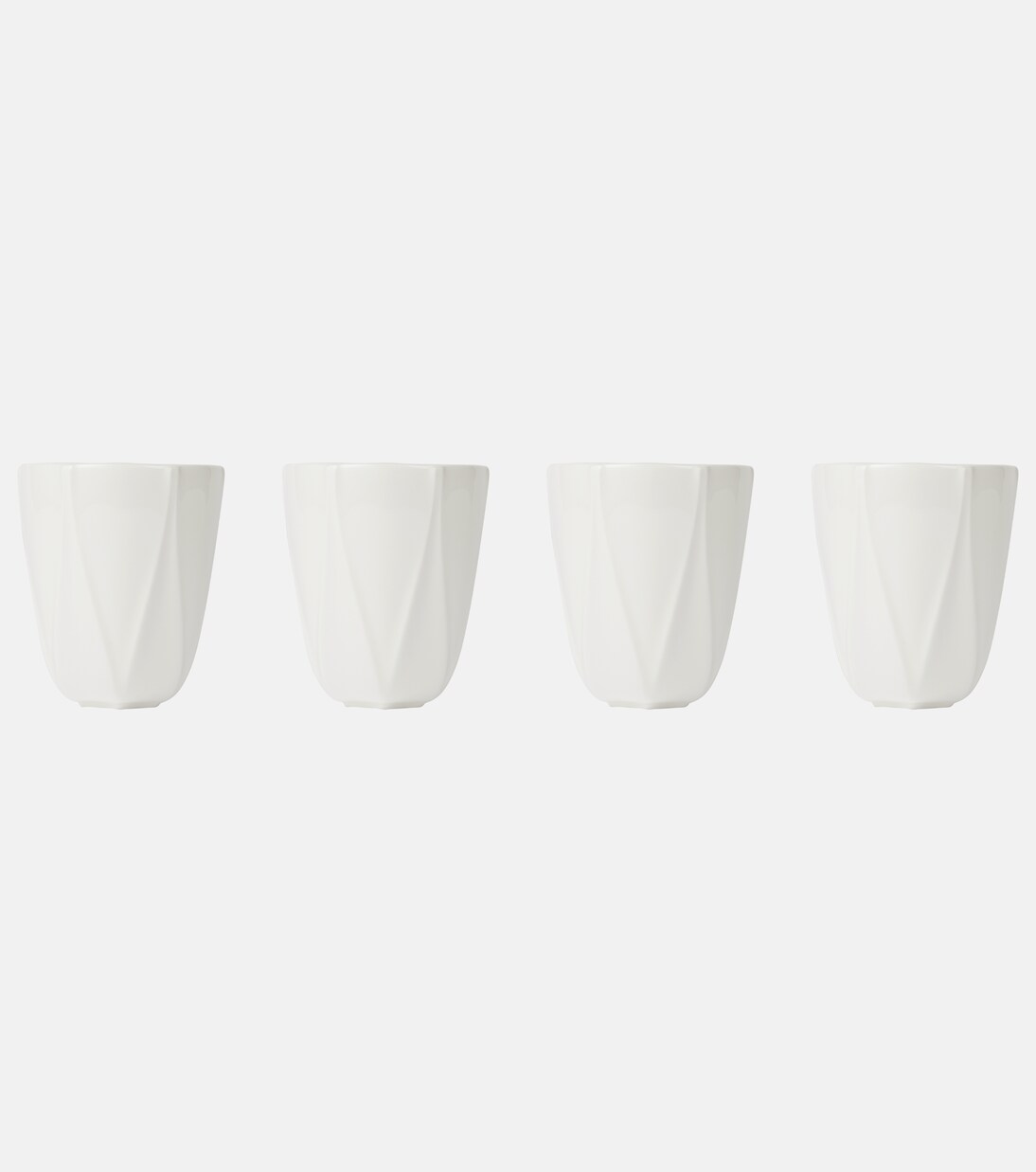 Folio set of 4 bone china mugs | Zaha Hadid Design