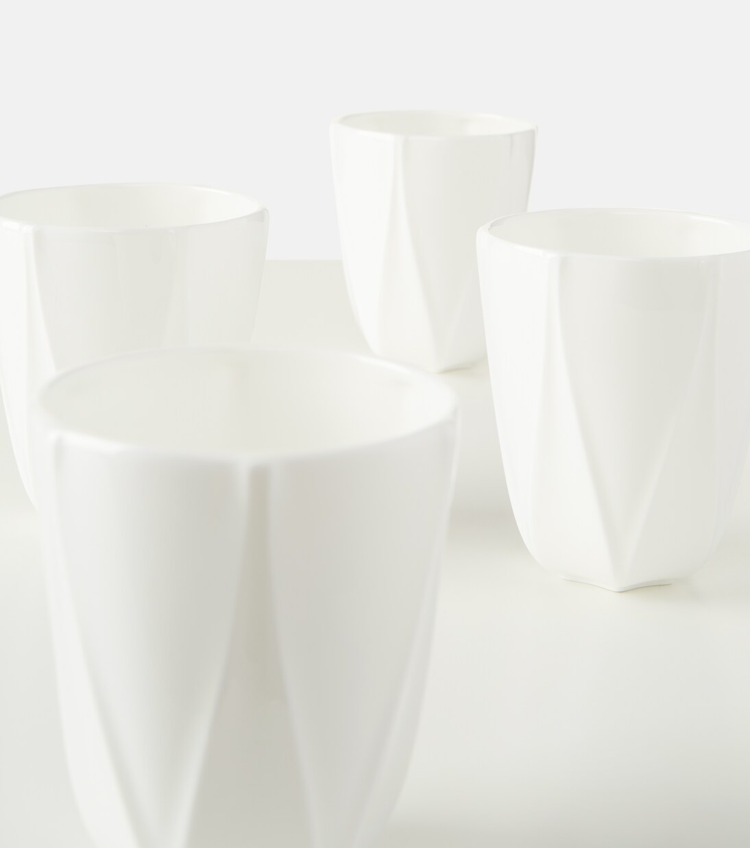 Folio set of 4 bone china mugs | Zaha Hadid Design