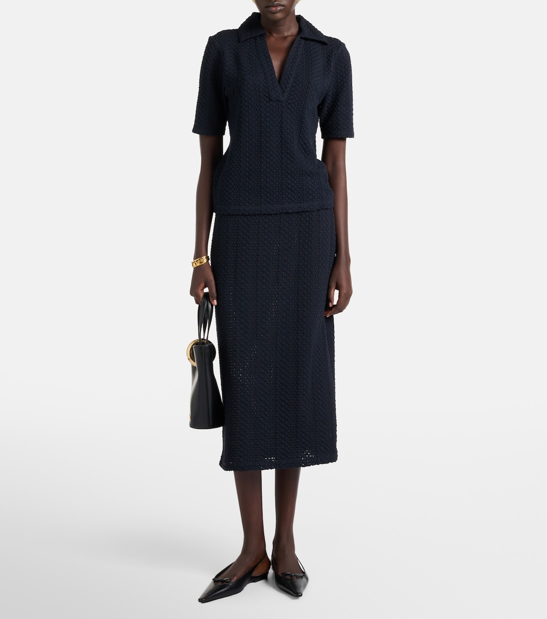 Bleistiftrock aus Baumwolle | Vince