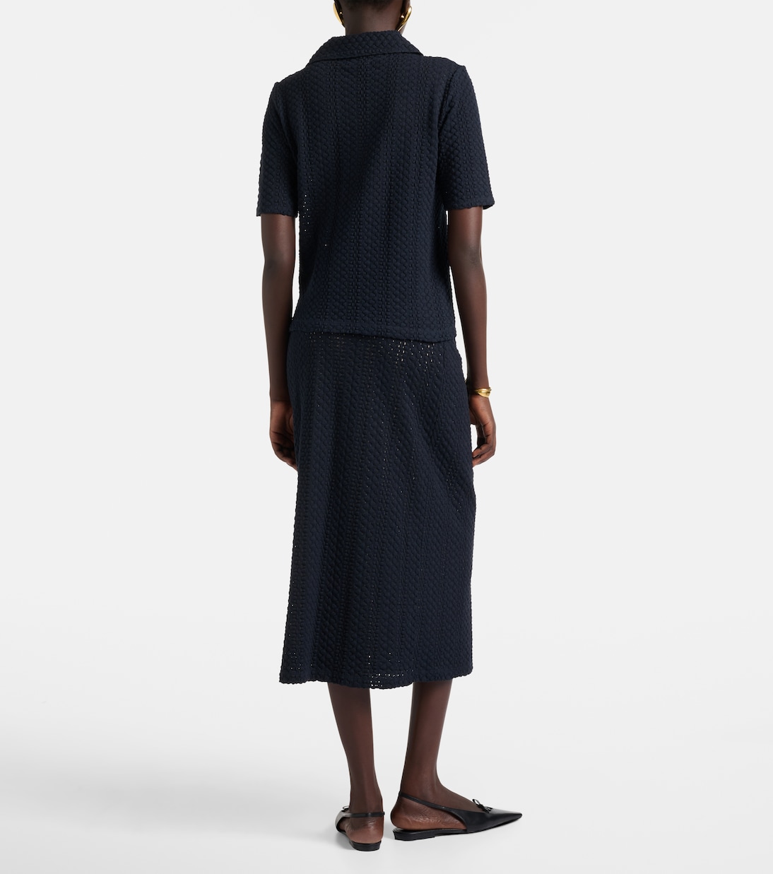 Bleistiftrock aus Baumwolle | Vince