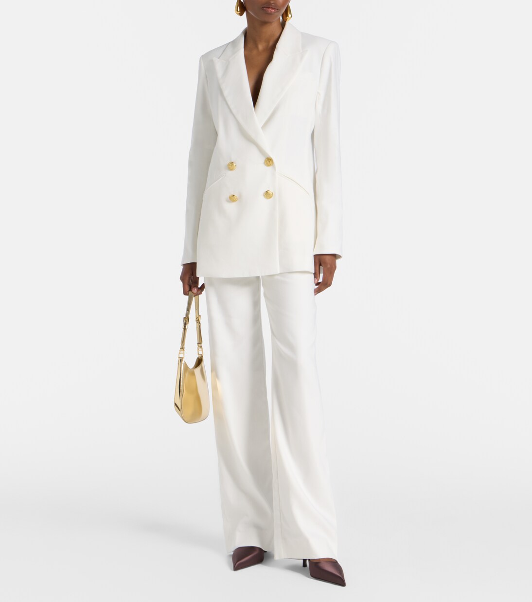 Jude linen-blend wide-leg pants | Veronica Beard