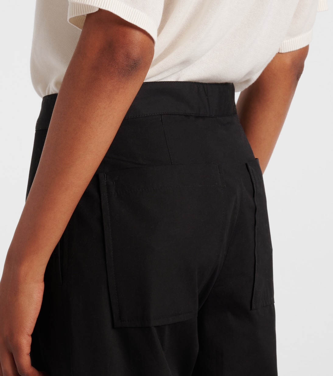 Weite Hose aus Baumwolle | Toteme