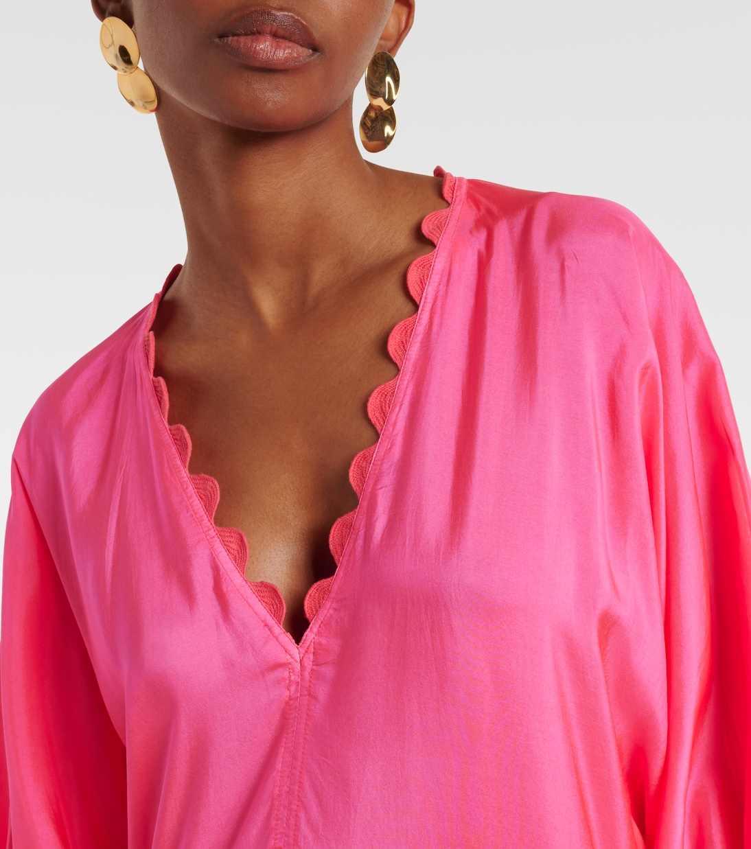 Robe longue en soie | Juliet Dunn