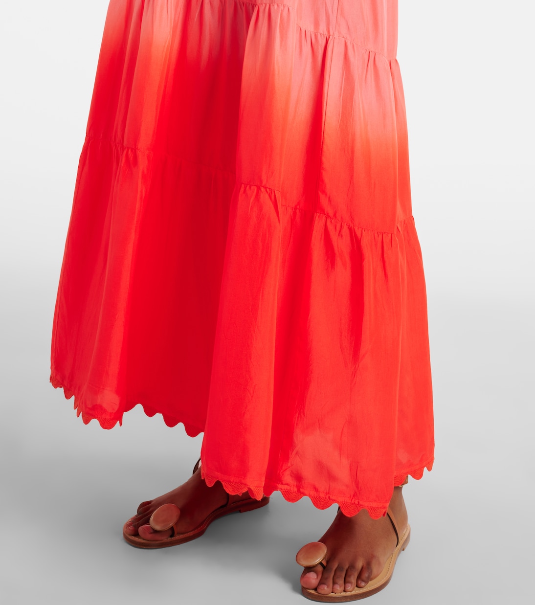 Robe longue en soie | Juliet Dunn