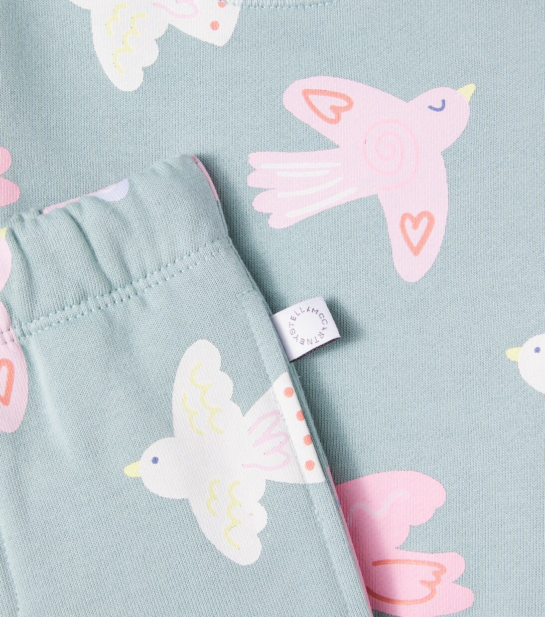 Baby printed cotton jersey tracksuit | Stella McCartney Kids