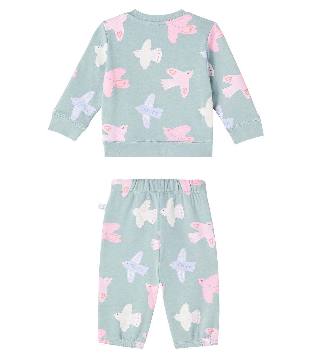 Baby printed cotton jersey tracksuit | Stella McCartney Kids