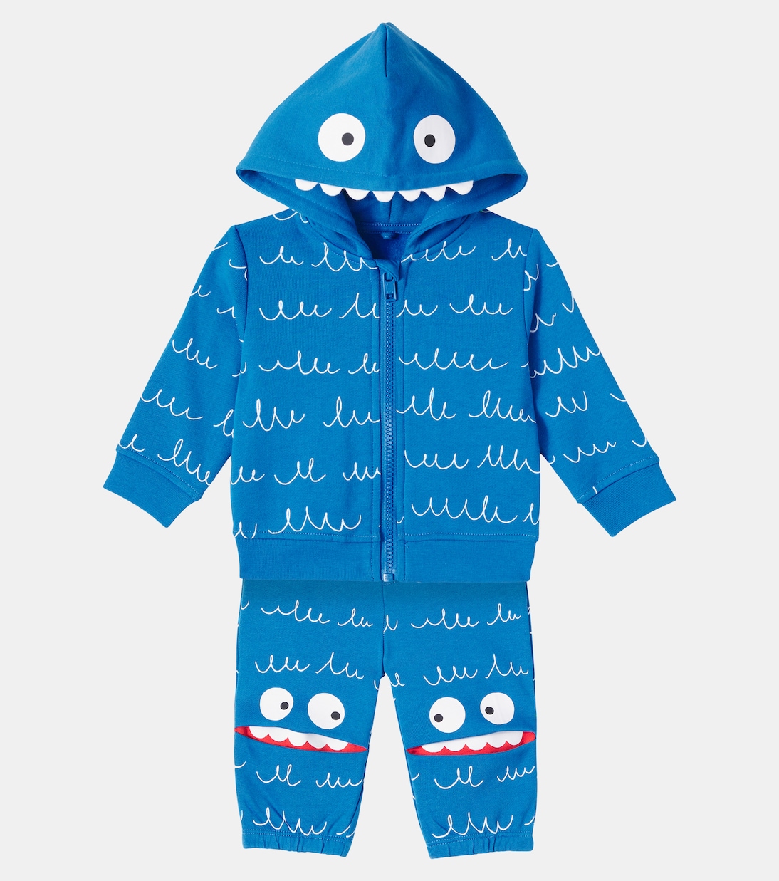 Baby printed cotton jersey tracksuit | Stella McCartney Kids