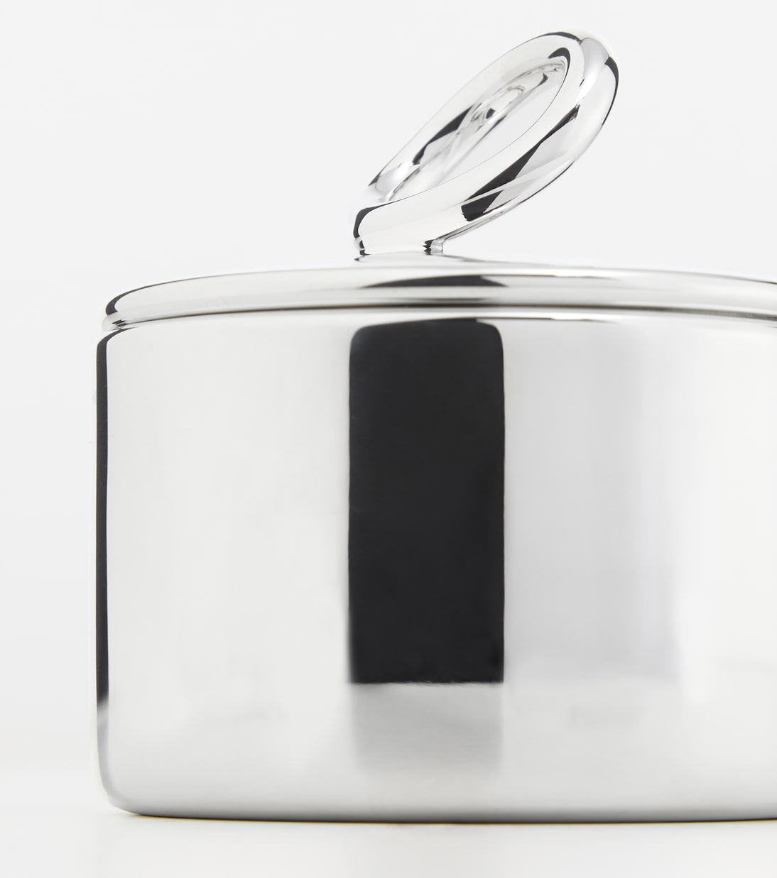 Vertigo silver-plated sugar bowl by Andrée Putman | Christofle