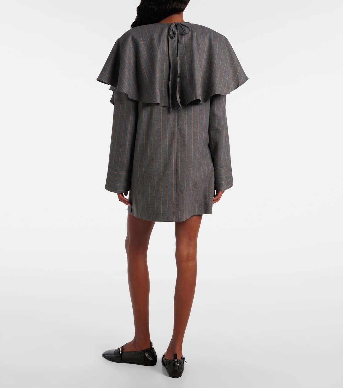 Pinstripe minidress | Ganni