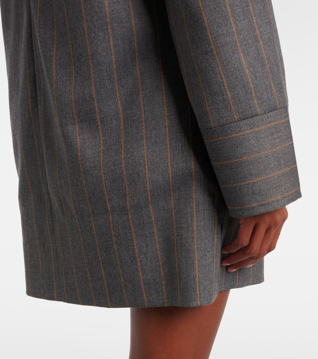 Pinstripe minidress | Ganni