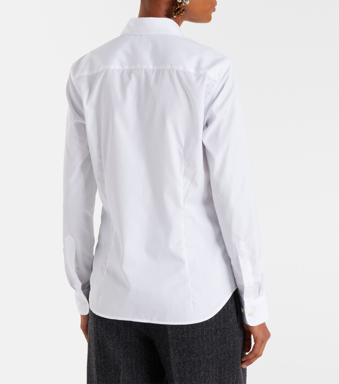 Cotton poplin shirt | Dries Van Noten