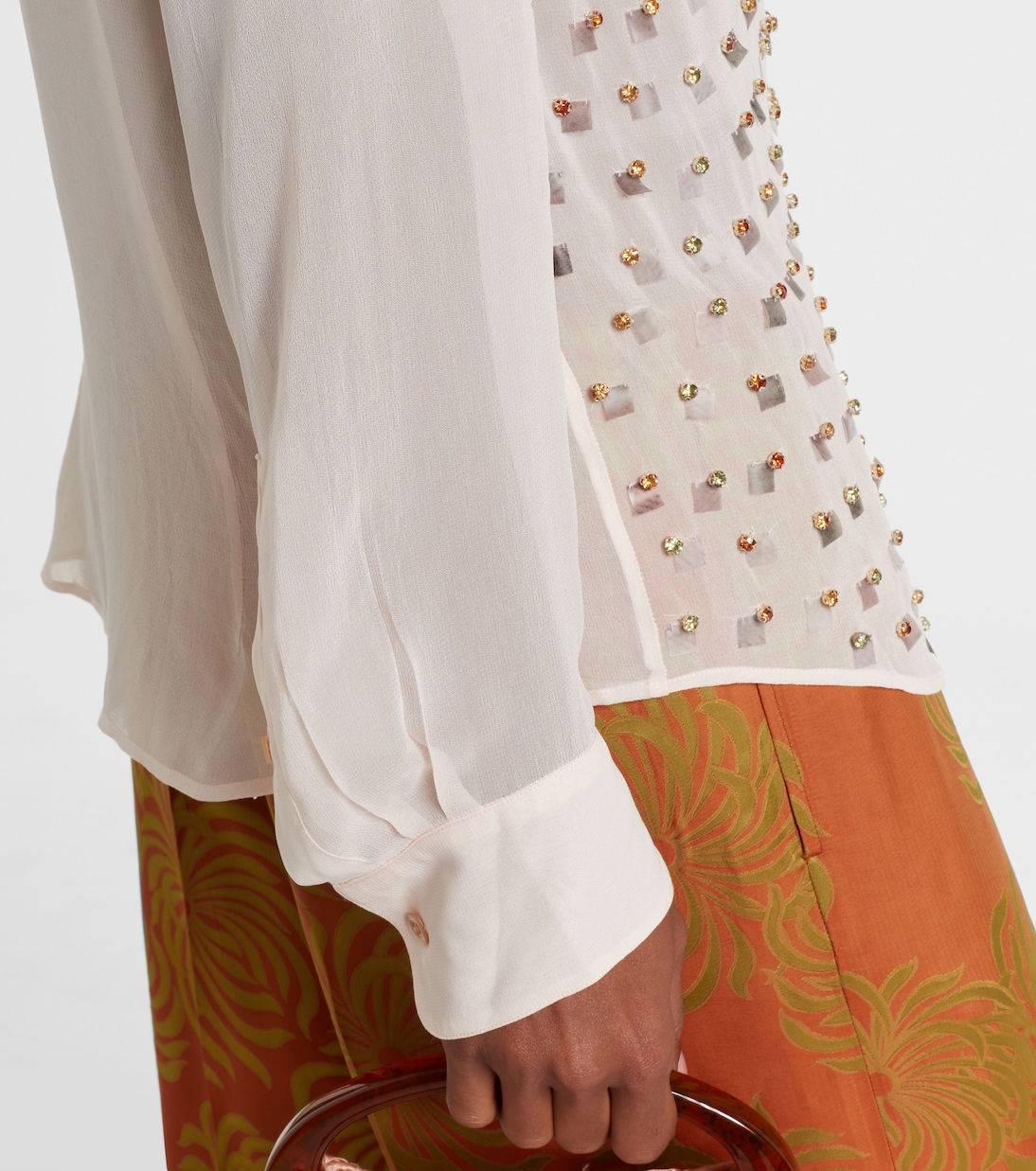 Hemd mit Kristallen | Dries Van Noten