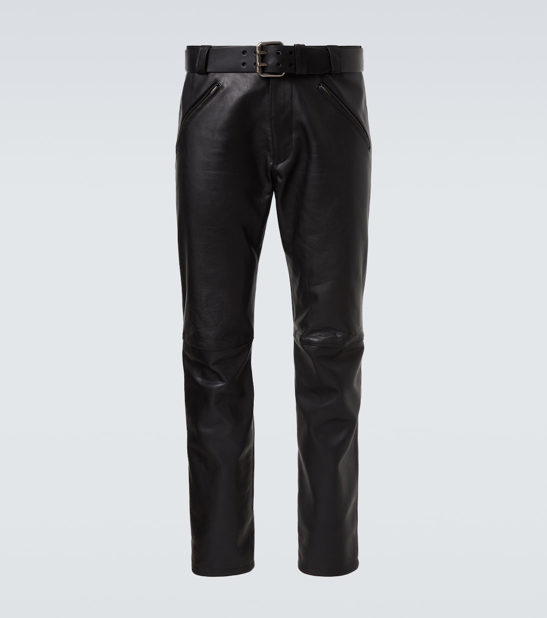 Gerade Hose aus Leder | Saint Laurent