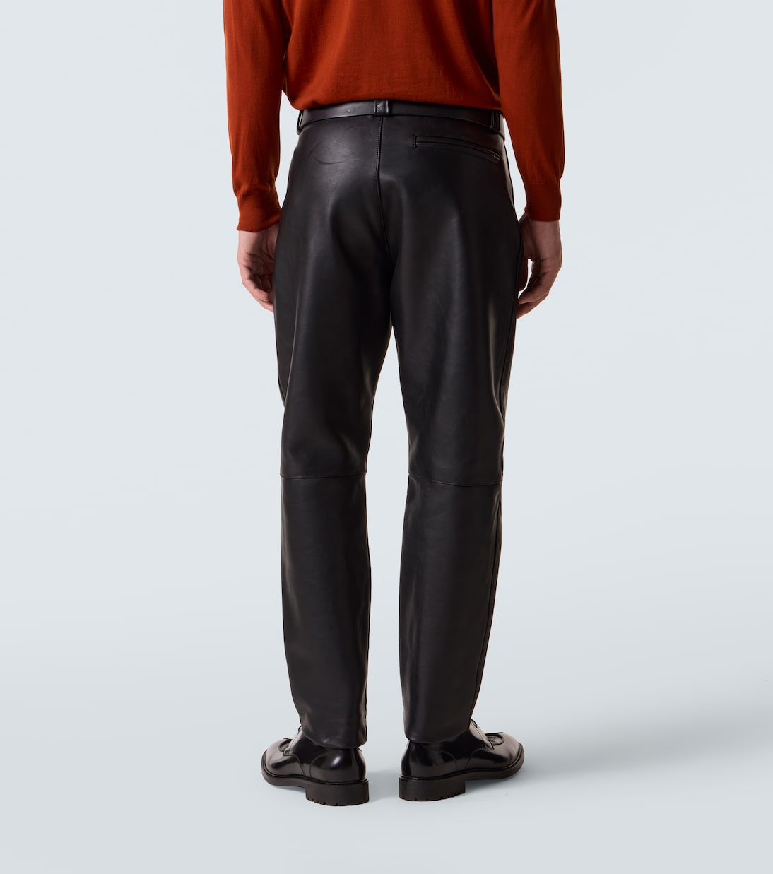 Gerade Hose aus Leder | Saint Laurent