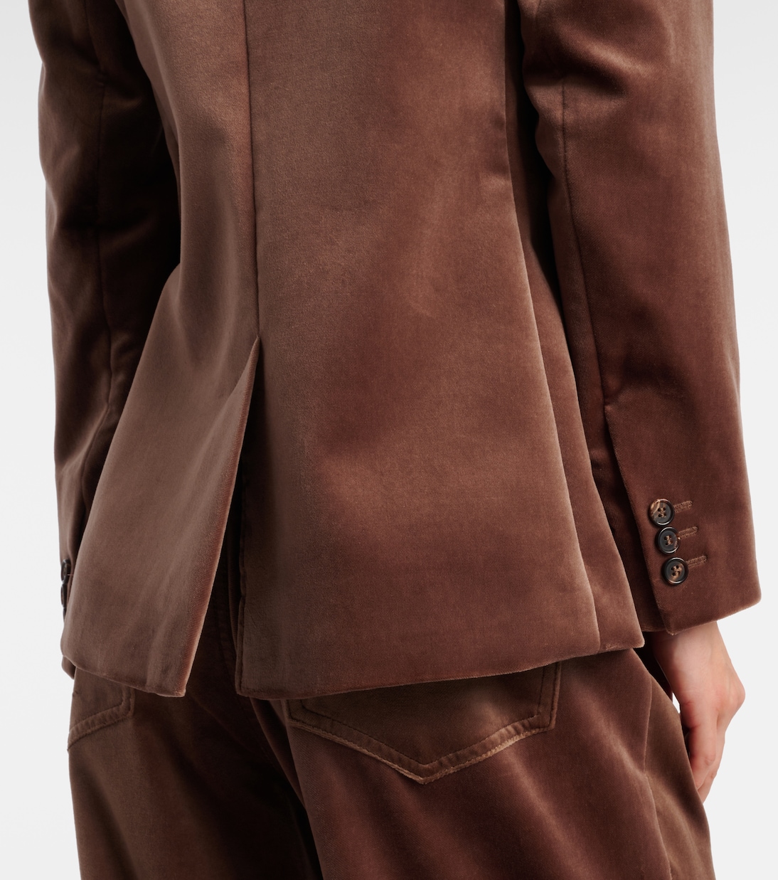 Agata cotton velvet blazer | 'S Max Mara
