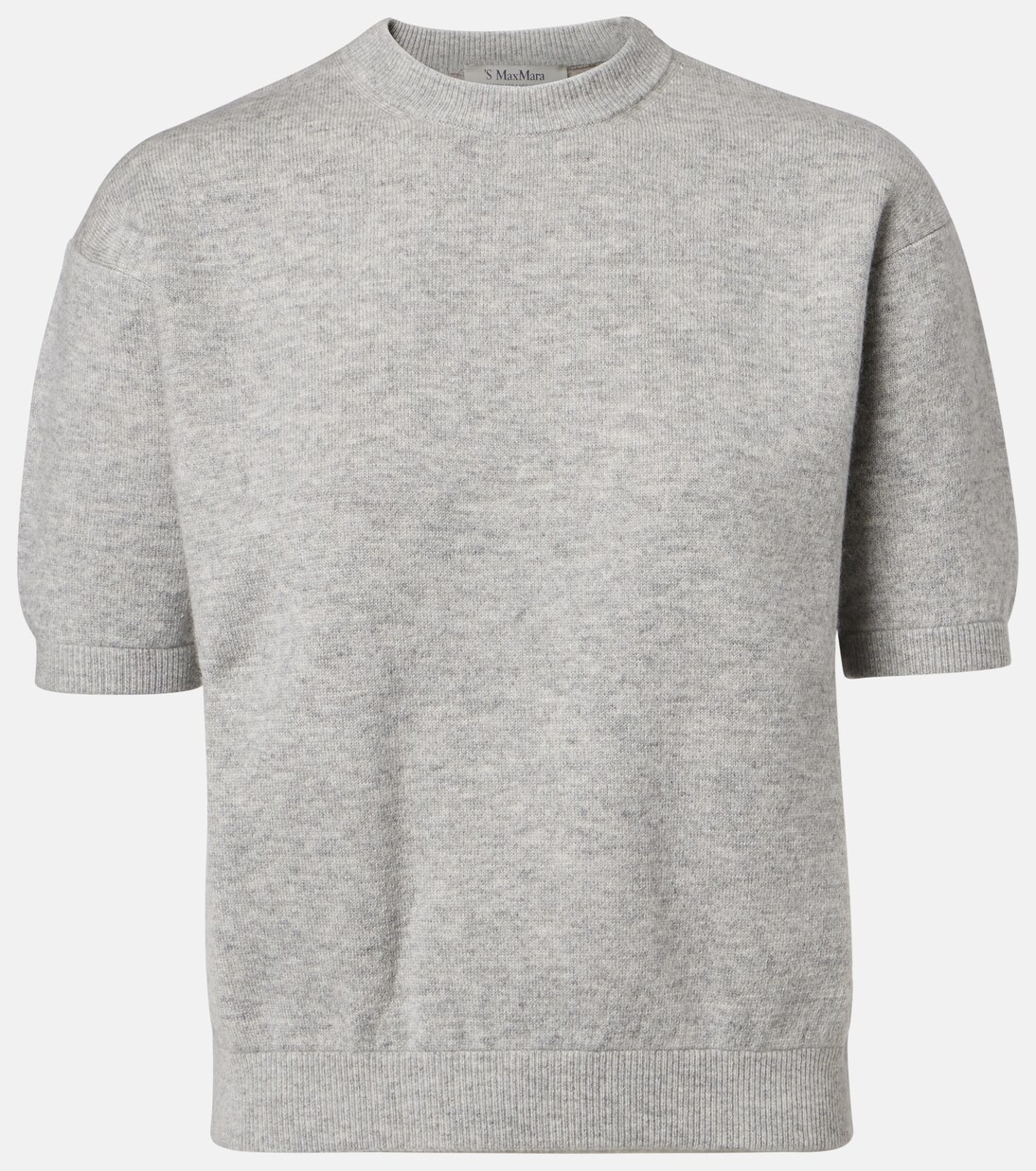 Knitted wool and cashmere-blend T-shirt | 'S Max Mara