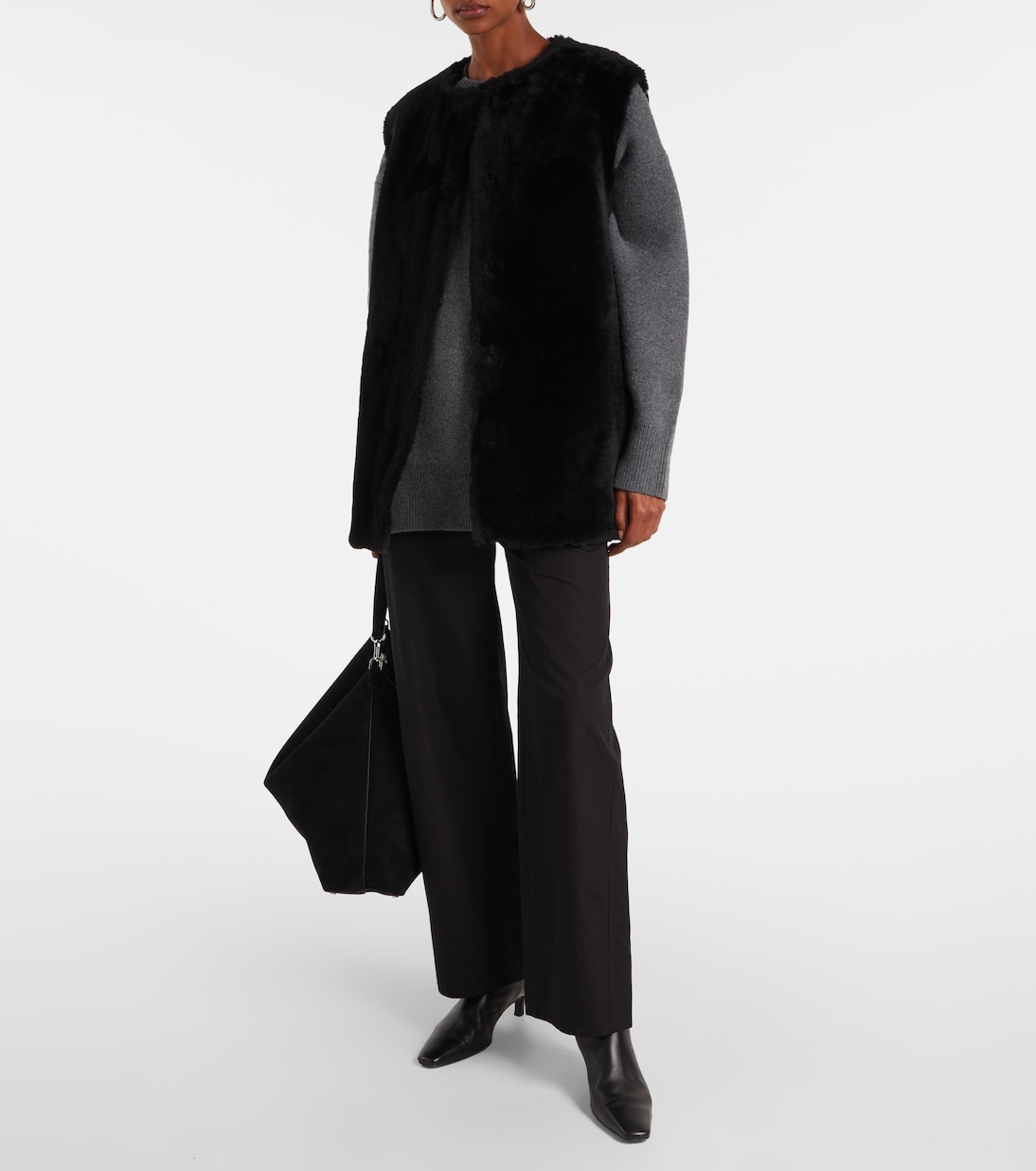 Shearling vest | Toteme