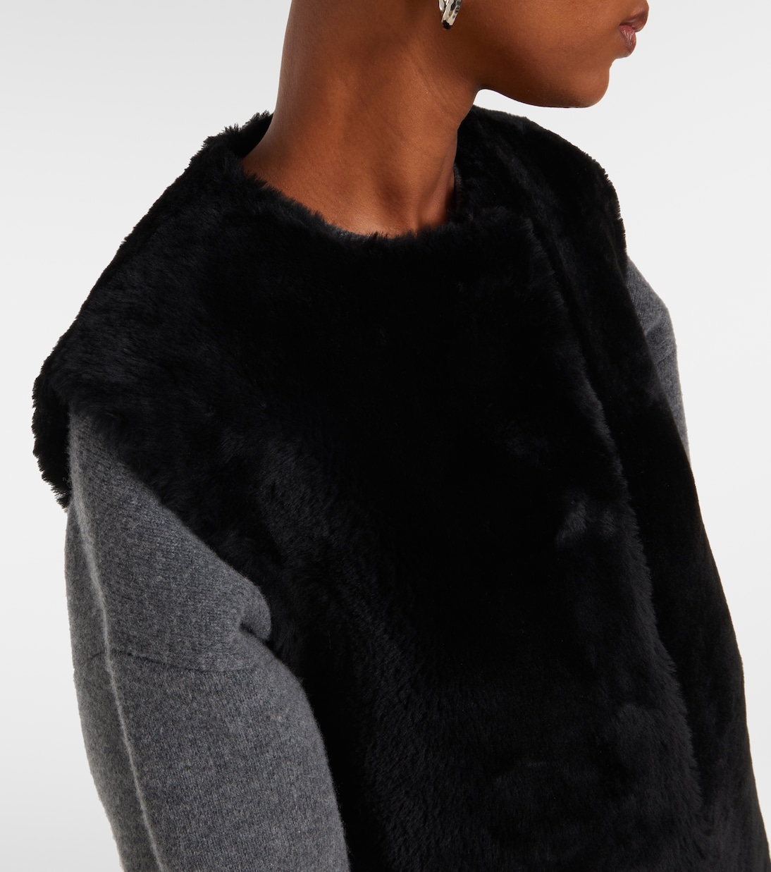 Shearling vest | Toteme