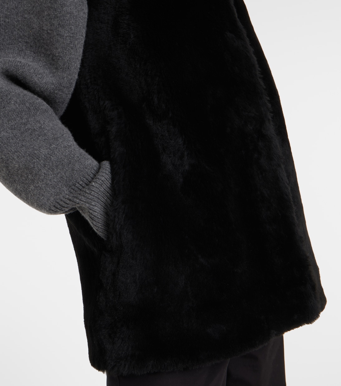 Shearling vest | Toteme