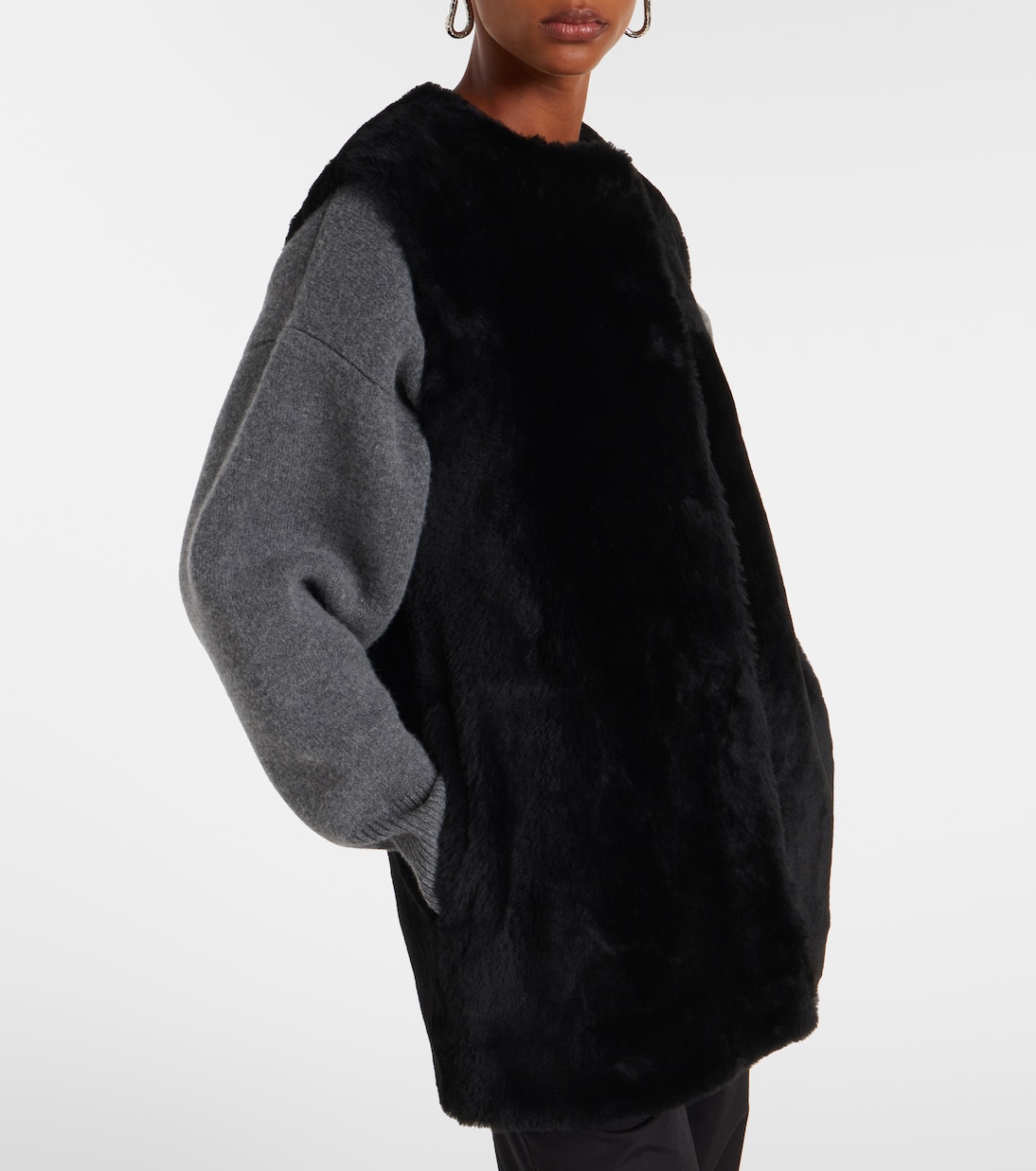 Shearling vest | Toteme
