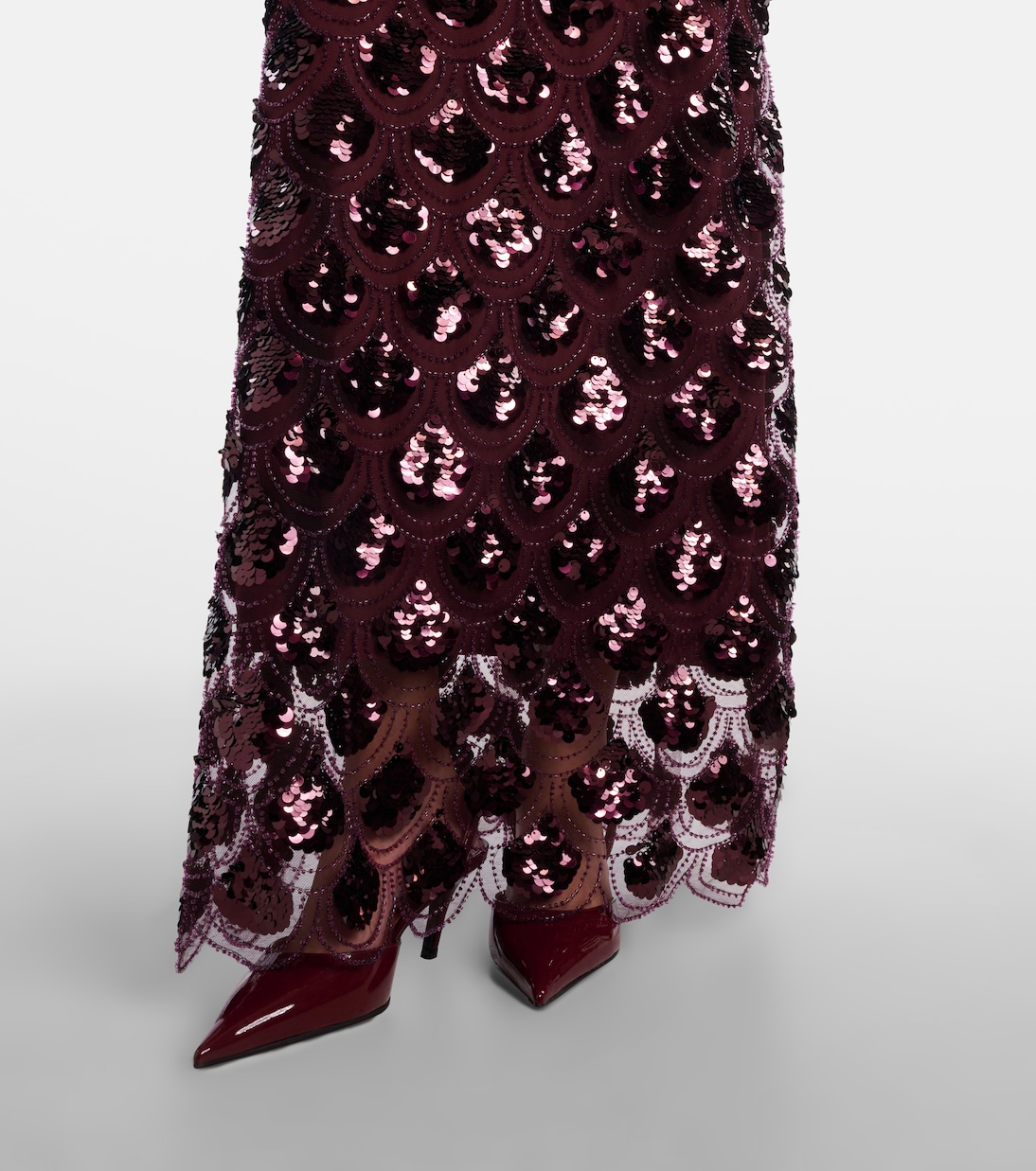 Embellished mesh cocktail dress | Rotate