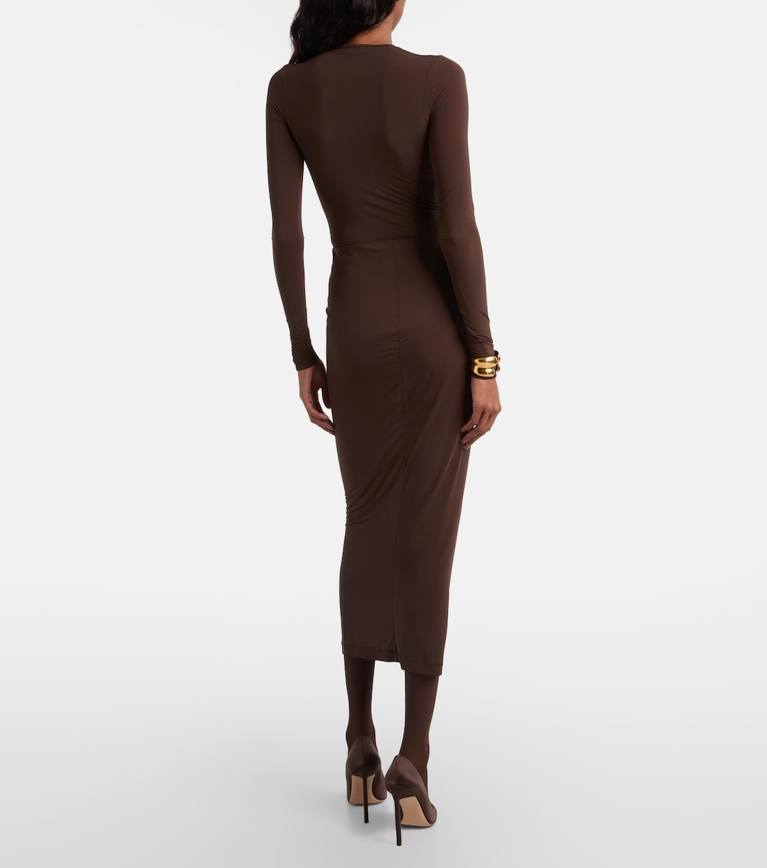 Sheer midi skirt | Wardrobe.NYC