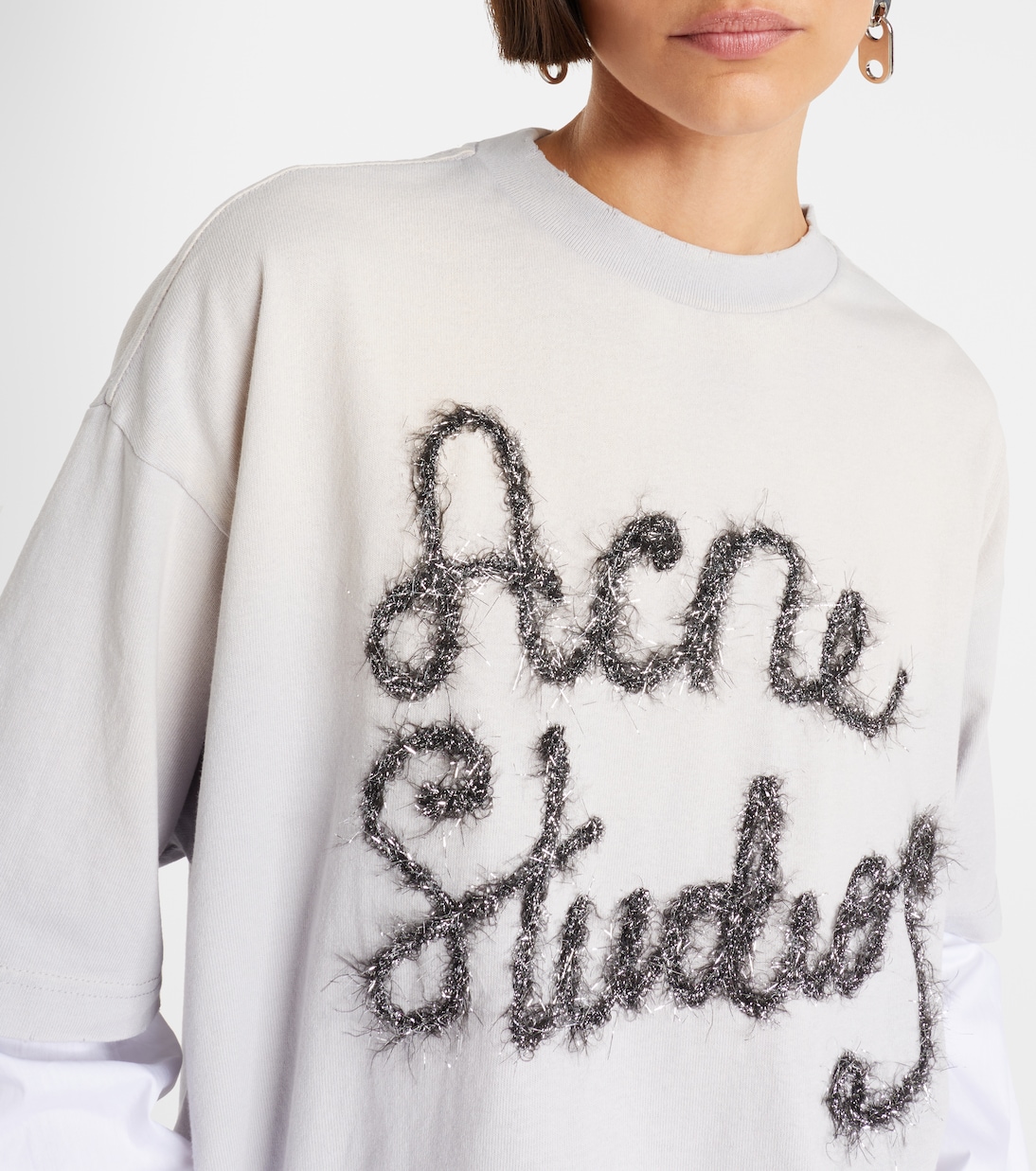 Longsleeve Edra aus Baumwolle | Acne Studios