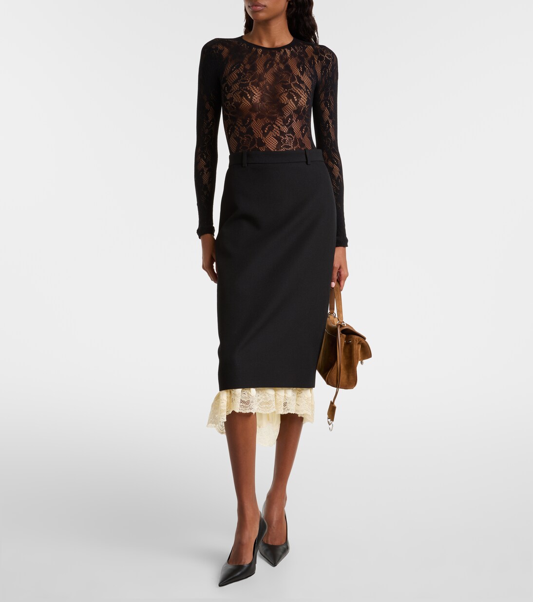 Pumps Avenue 90 aus Leder | Balenciaga