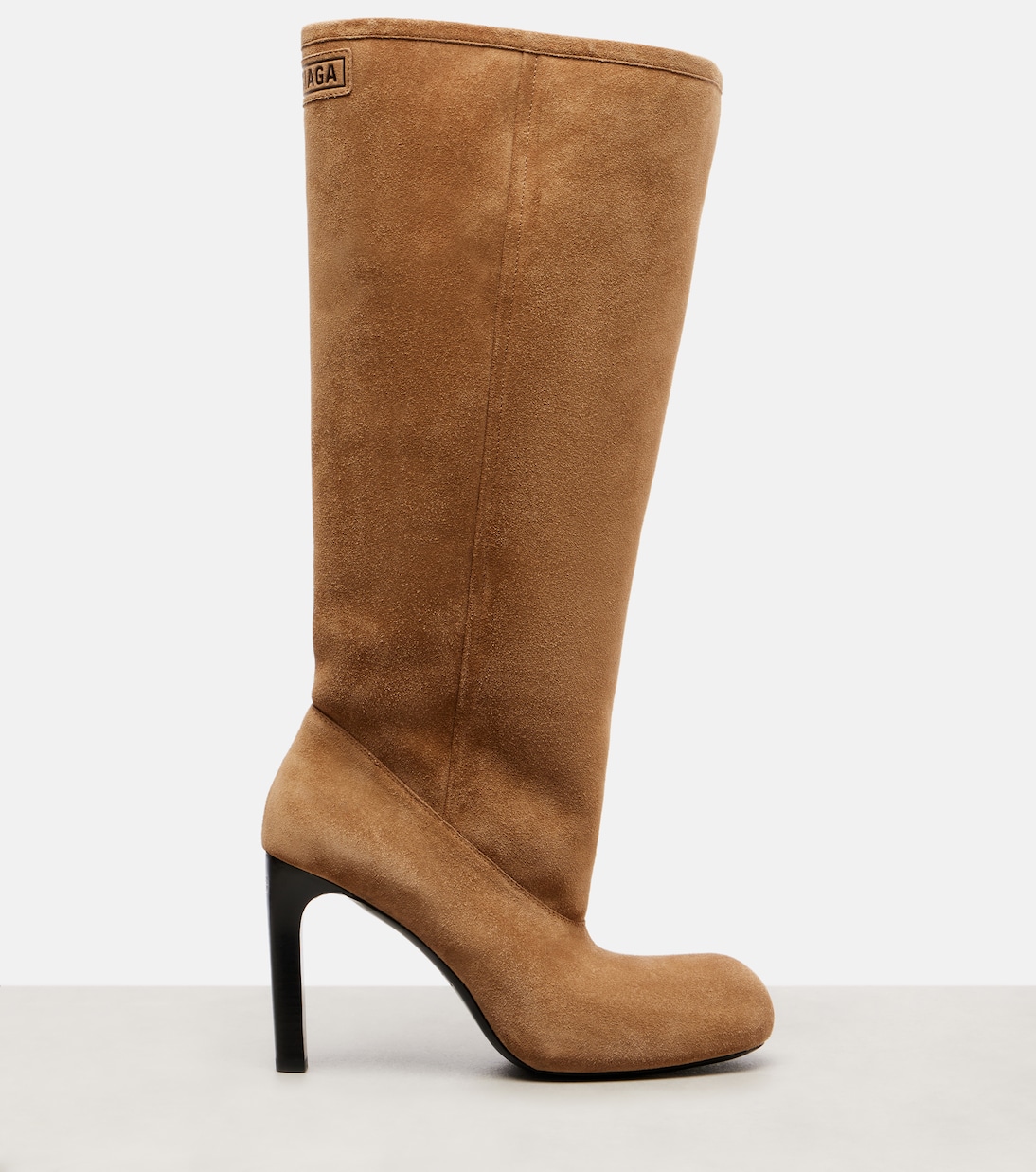 Fargo 80 suede knee-high boots | Balenciaga