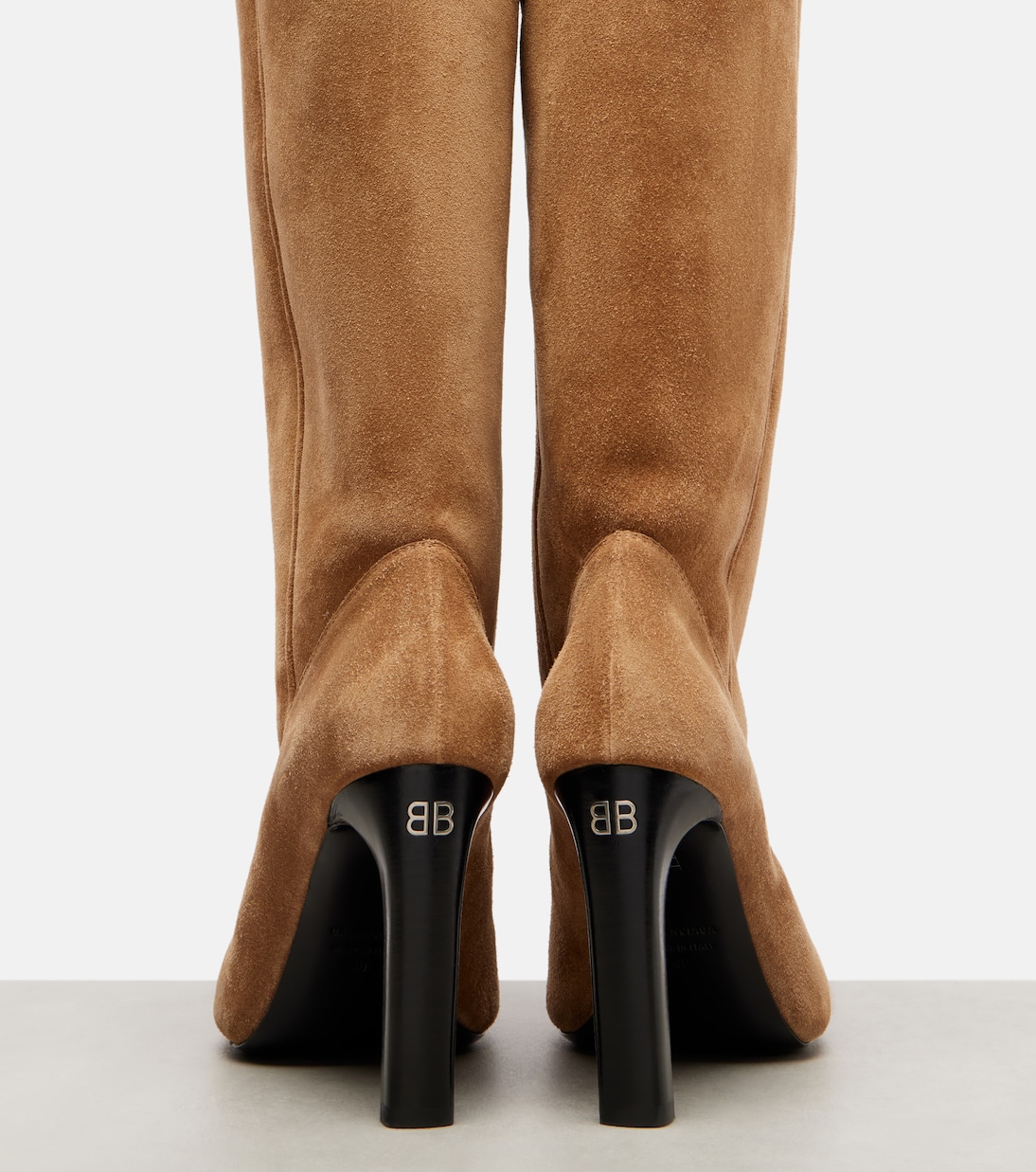 Fargo 80 suede knee-high boots | Balenciaga