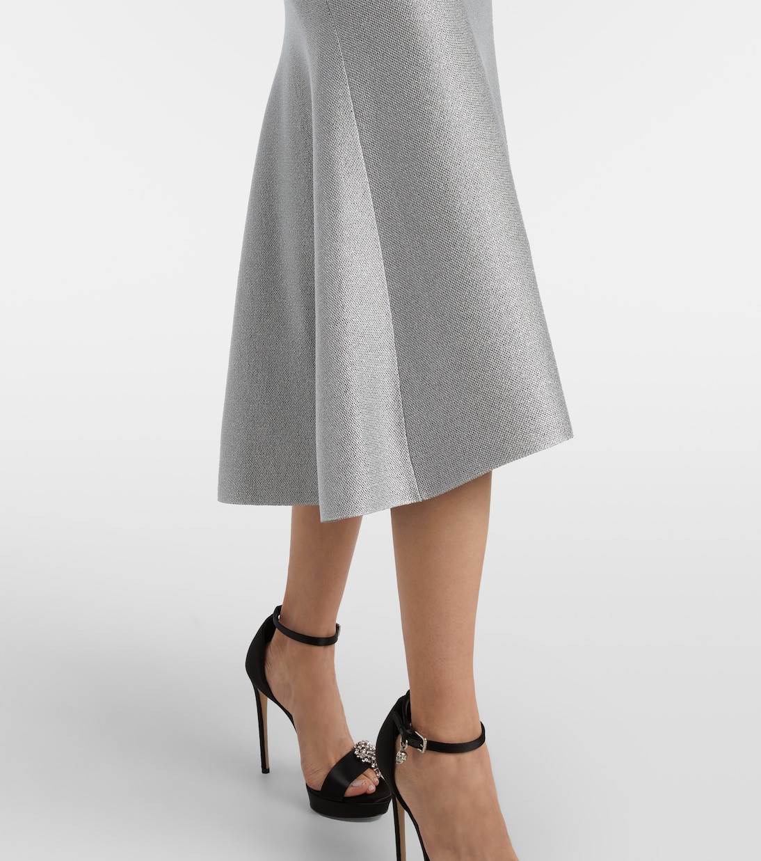 Embellished lamé cocktail dress | McQueen