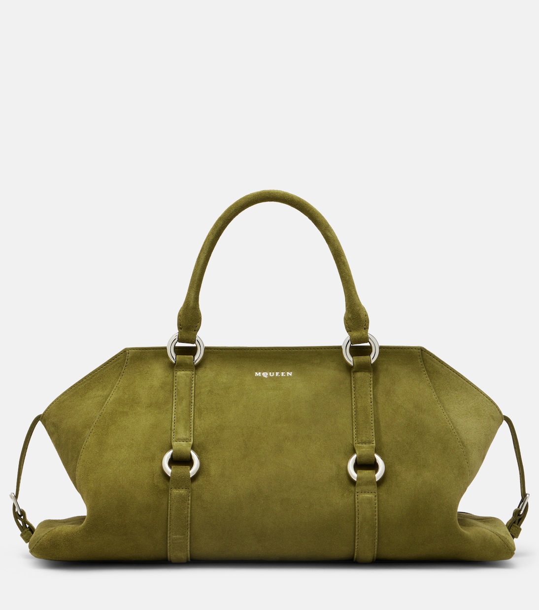 Sac Farringdon Medium en daim | McQueen