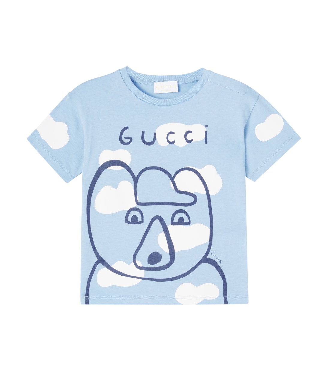 X Euan Roberts Baby T-Shirt aus Baumwoll-Jersey | Gucci Kids