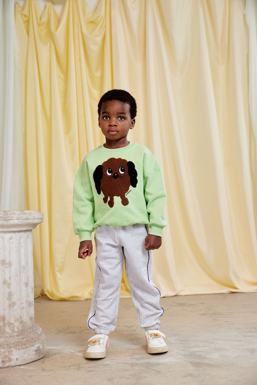 Doggie cotton sweatshirt | Mini Rodini