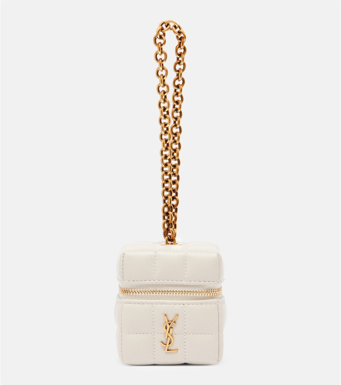 Cassandre Carré Mini leather box bag  | Saint Laurent