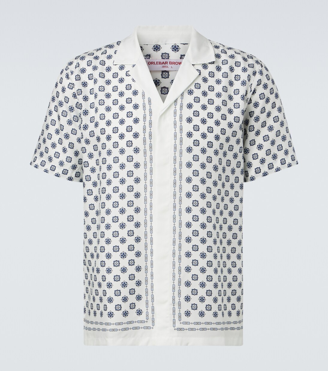 Maitan printed bowling shirt | Orlebar Brown