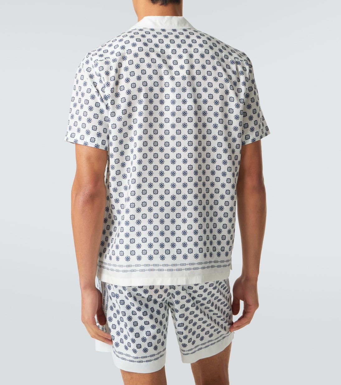 Maitan printed bowling shirt | Orlebar Brown